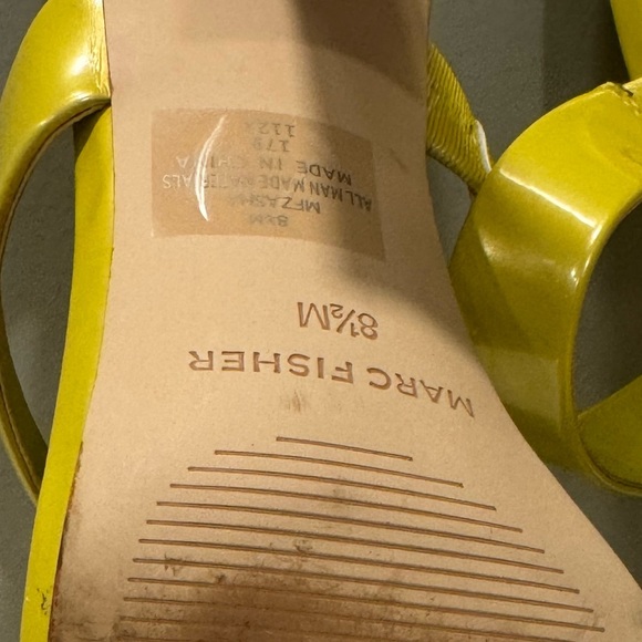 Marc Fisher Zasha Neon Women's Heeled Sandals - Picture 12 of 13